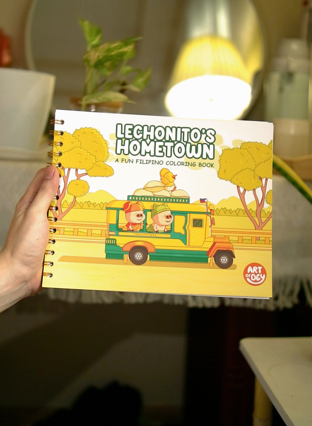 Lechonito's Hometown | A Fun Filipino Coloring Book