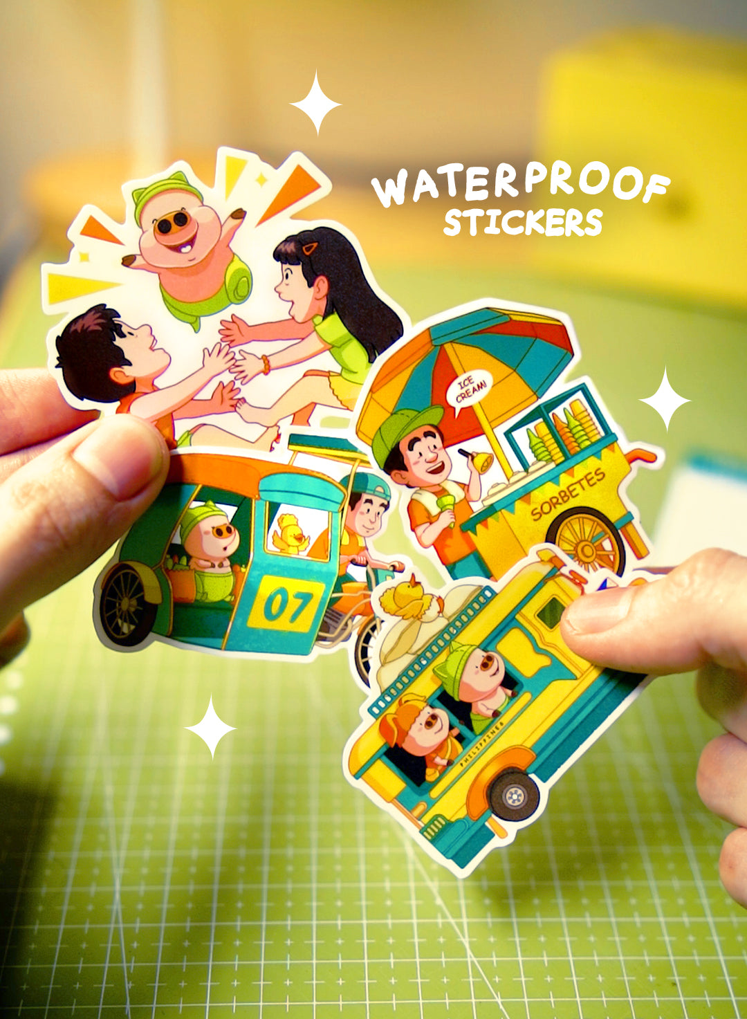 Lechonito's Hometown Sticker Pack