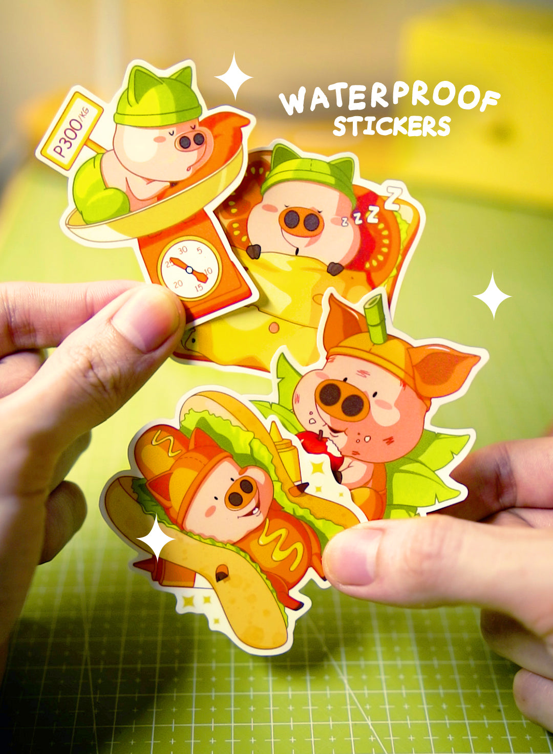 Meaty Lechonito Sticker Pack